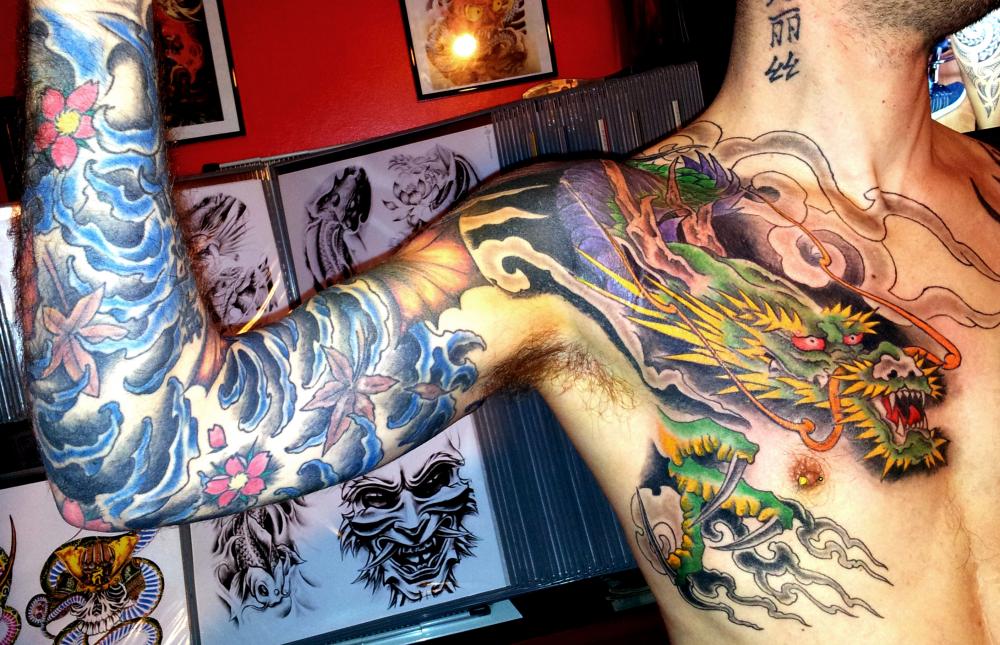 tattoo dragon asiatique