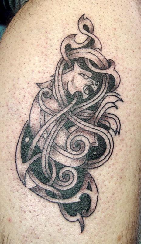 tattoo celtic mollet