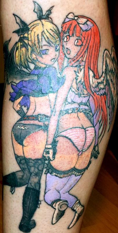 tattoo manga couleur